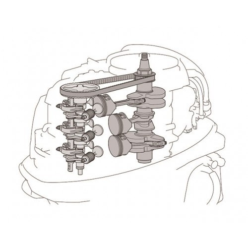 747cc 3-Cylinder Engine
