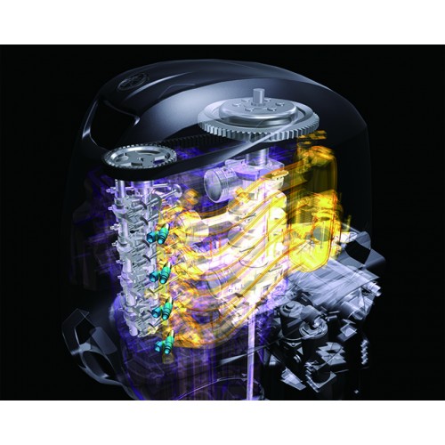 996cc 16-Valve SOHC Marine Engine