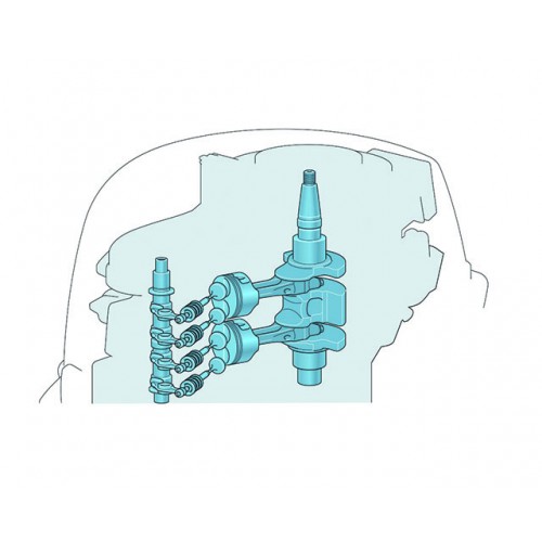 212cc Two-Cylinder High Thrust