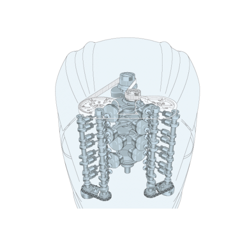 5559CC V8 Engine