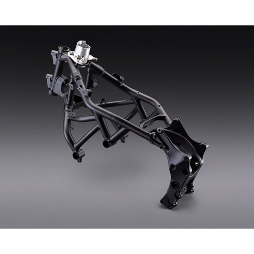 Hybrid steel and aluminium frame