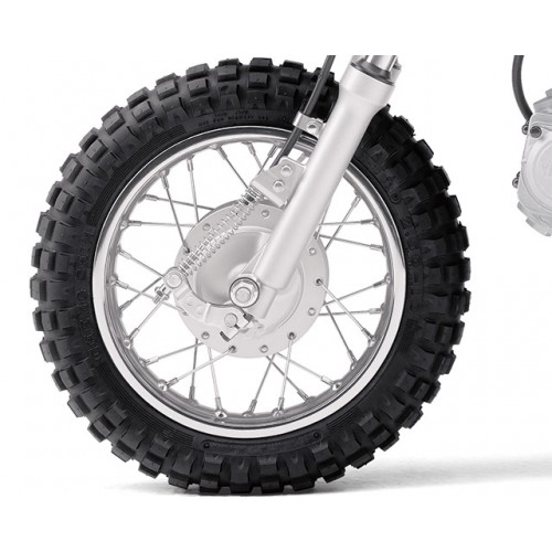 Drum brakes and knobbly tyres