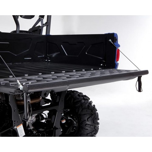Pallet-sized rear cargo bed