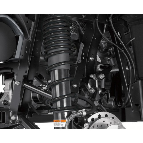 Self-leveling rear shocks